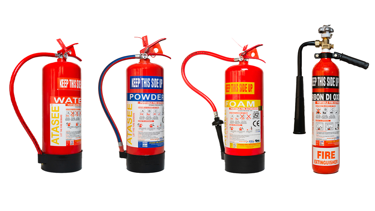 5 Types of Fire Extinguishers: A Guide to Using the Right Class