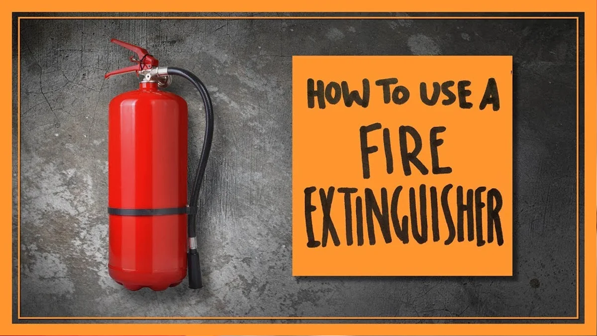 How to Use a Fire Extinguisher