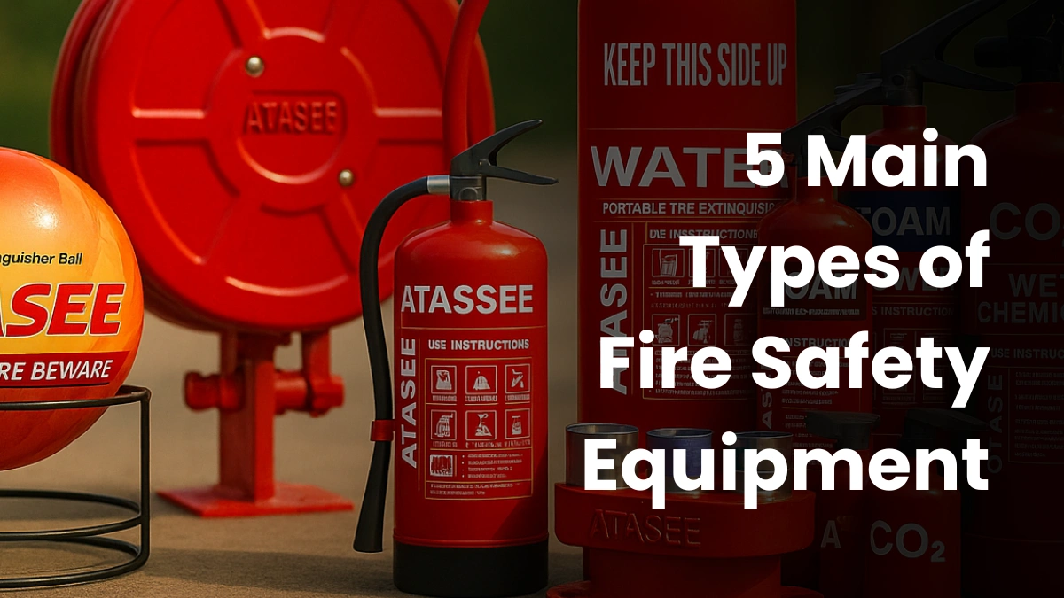 5 Main Types of Fire Safety Equipment